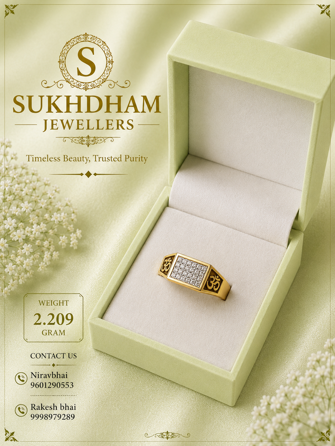 GOLD GENS RING